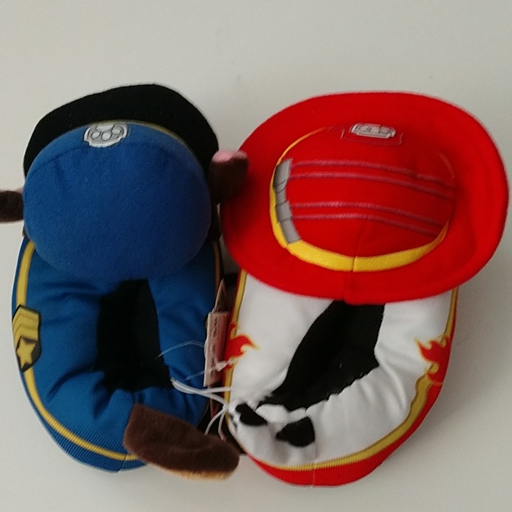 PAW Patrol Chase & Marshall Plush Slippers… - Picture 4 of 8